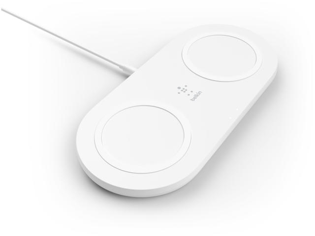 Зарядни устройства Belkin BOOST CHARGE Qi 15w безжично зареждане (включено захранване за ЕС) - бяла