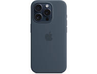 Калъфи Apple iPhone 15 Pro Silicone Case with MagSafe - Storm Blue
