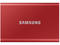 Външни SSD 2TB Samsung Portable SSD T7 Metallic Red