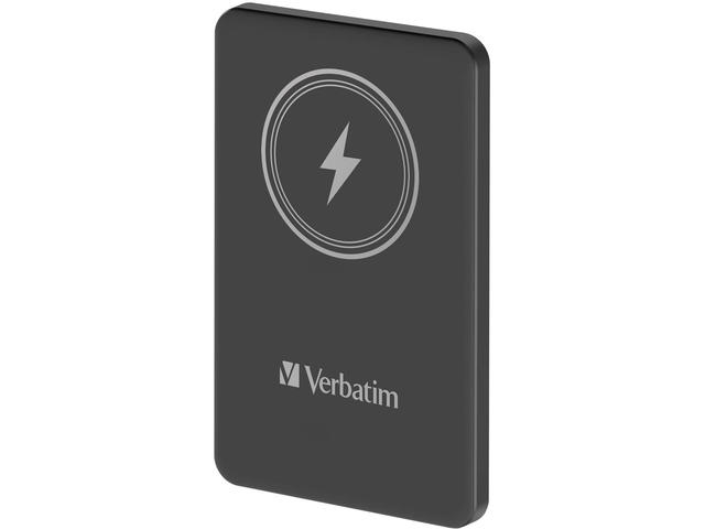 Външни батерии Verbatim Charge ´n´ Go Magnetic Wireless Power Bank 5000 Black
