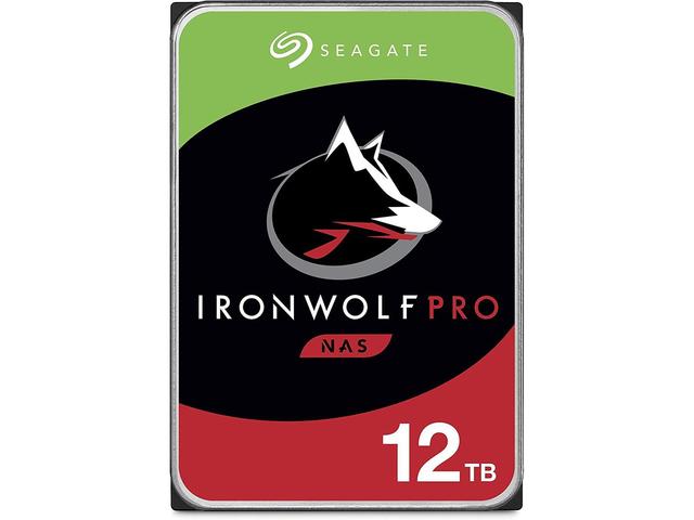 Твърди дискове 12TB 7200rpm Seagate IronWolf Pro NAS