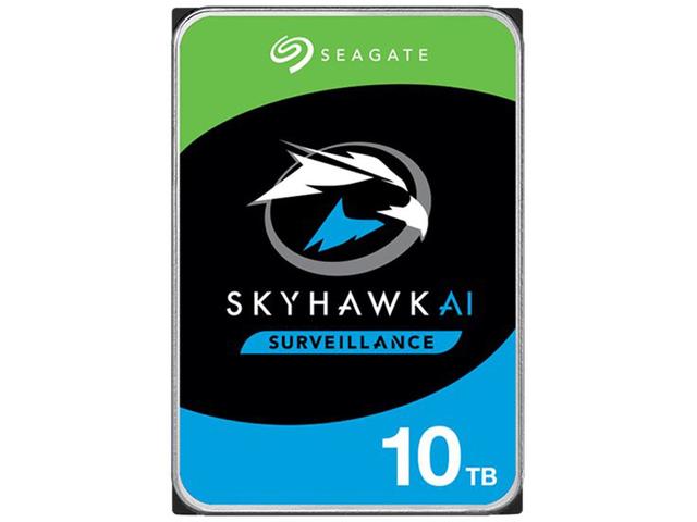 Твърди дискове 10TB 7200rpm Seagate SkyHawk AI Surveillance