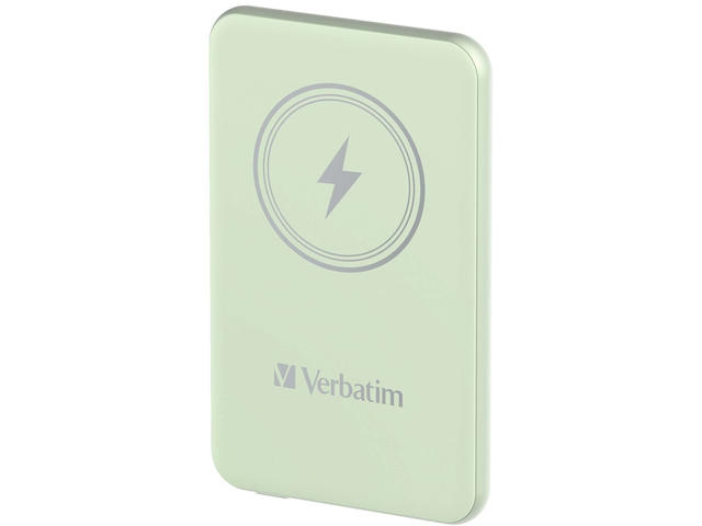 Външни батерии Verbatim Charge ´n´ Go Magnetic Wireless Power Bank 5000 Green