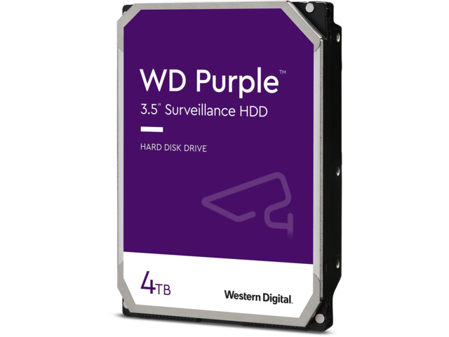 Твърди дискове 4TB HDD Western Digital Purple Surveillance