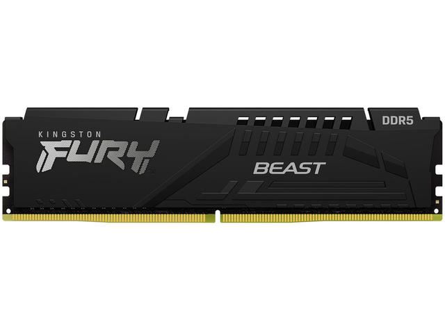 Оперативна памет 16GB DDR5 6000 MT/s Kingston FURY Beast Black XMP