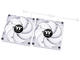 Вентилатори Thermaltake CT120 PC Cooling Fan 2 Pack White