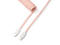 Кабели за клавиатури Keychron Coiled Aviator Straight Custom USB Cable USB-C - USB-C , Light Pink