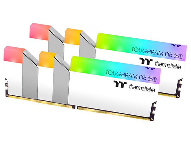 Оперативна памет 32GB (2x16GB) DDR5 6400 MT/s TOUGHRAM RGB D5 White