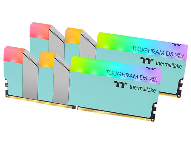 Оперативна памет 32GB (2x16GB) DDR5 5600 MT/s TOUGHRAM RGB D5 Turquoise