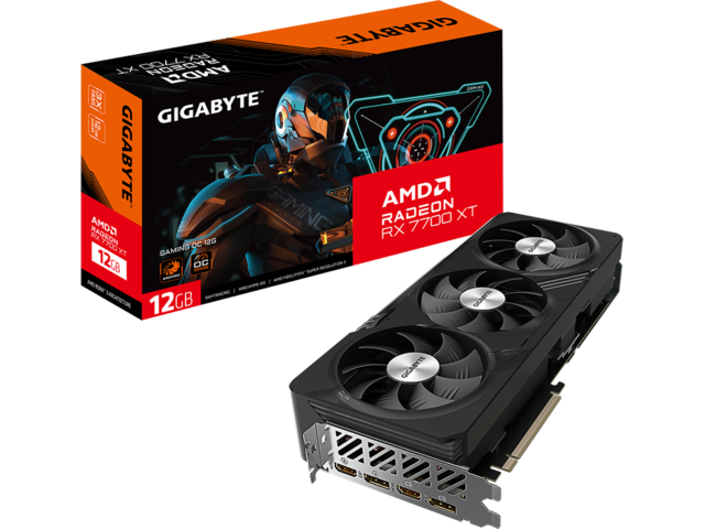 Видео карти GIGABYTE Radeon RX 7700 XT GAMING OC 12GB