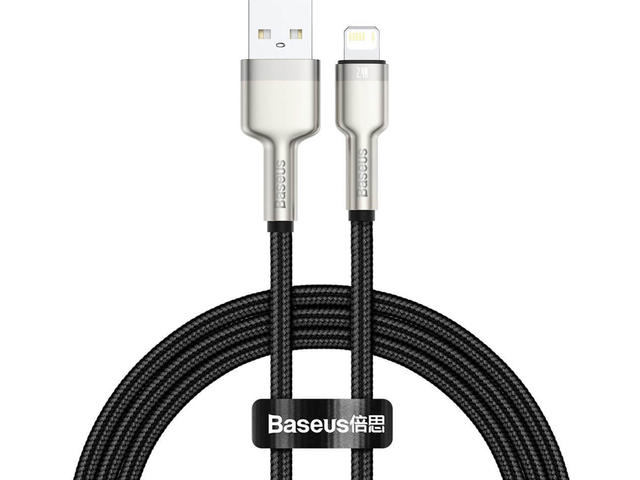 Кабели и Адаптери Baseus Cafule Metal Series USB-A към Lightning, 1м 