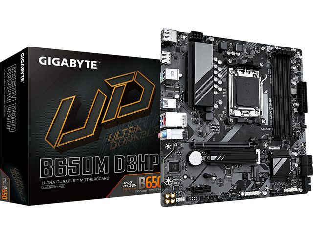 Дънни платки GIGABYTE B650M D3HP