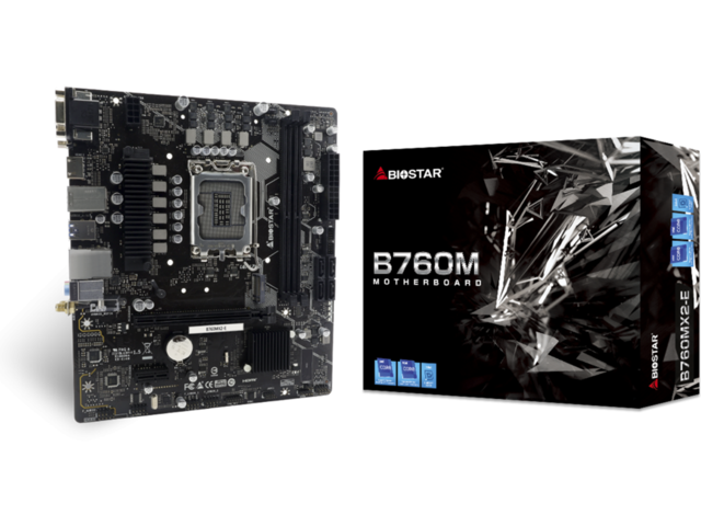 Дънни платки BIOSTAR B760MX2-E