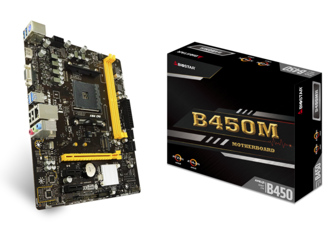 Дънни платки BIOSTAR B450MH