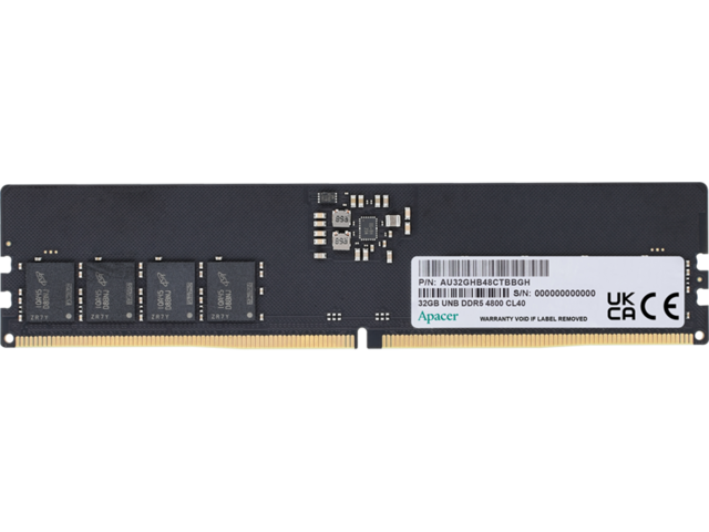 Оперативна памет 8GB DDR5 4800 MHz Apacer Desktop Memory Module