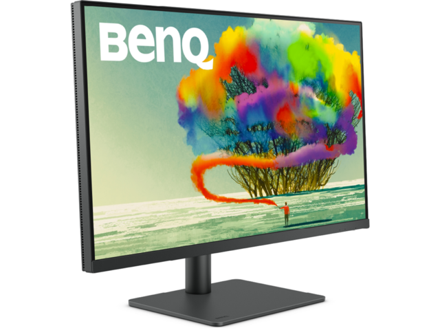 Монитори BenQ PD3205U + Fury Gaming Chair Avenger M+ Black-White
