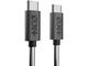 Кабели и Адаптери Next One Metallic USB-C to USB-C Cable 1.2m (3A) - Space Gray