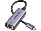 Кабели и Адаптери Ugreen CM648 USB Type C към RJ45 2.5G 25052 - сив