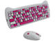 Клавиатури Canyon HSET-W6 Kitty Edition, Pink