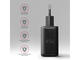 Зарядни устройства Axagon ACU-PQ45 PD3.0 & QC4+ 2xOUTPUTS wall charger 45W