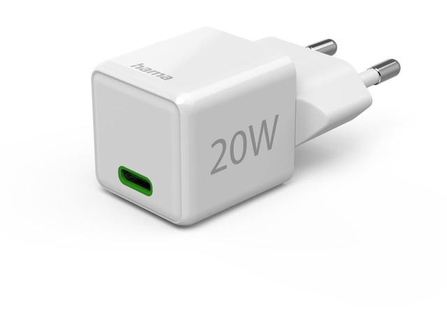 Зарядни устройства Hama мини-зарядно, USB-C, 20W