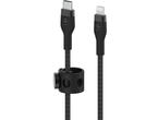 Кабели и Адаптери Belkin BoostCharge Pro Flex USB-C кабел с Lightning конектор, 1 метра, черен