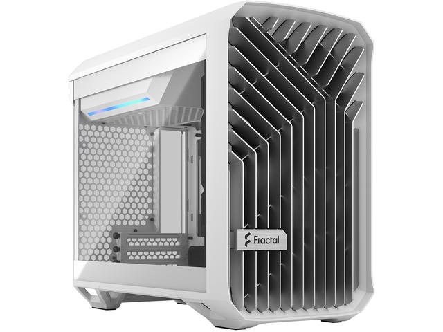 Кутии Fractal Design Torrent Nano White TG Clear Tint