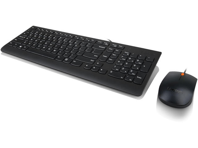 Клавиатури Lenovo 300 USB Combo Keyboard & Mouse - US English