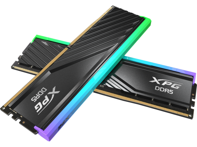 Оперативна памет 32GB (2x16GB) DDR5 6400 MT/s ADATA Lancer Blade RGB Black