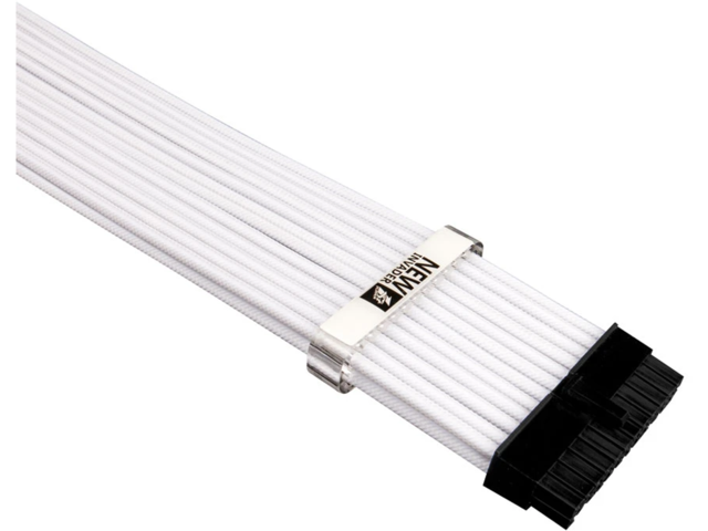 Кабели за компоненти 1stPlayer комплект удължителни кабели Custom Modding Cable Kit White