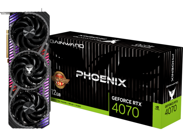 Видео карти Gainward GeForce RTX 4070 Phoenix GS 12GB