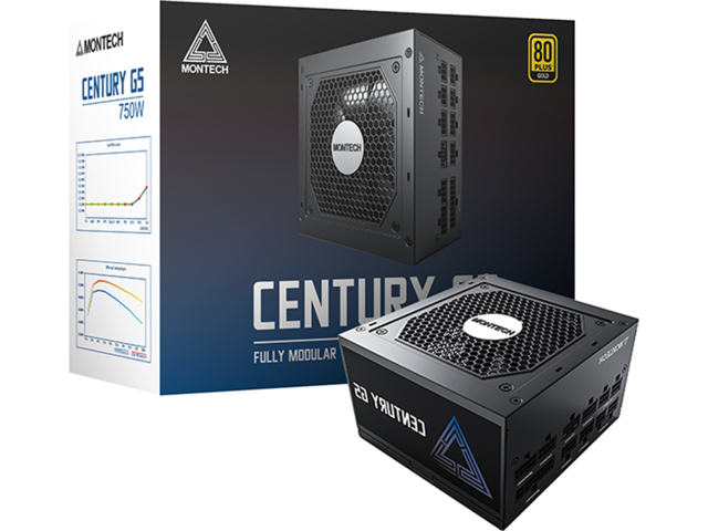 Захранвания за компютри MONTECH CENTURY G5 750W ATX 3.0