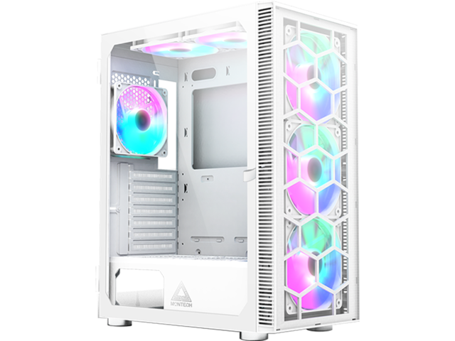 Кутии MONTECH X3 GLASS White