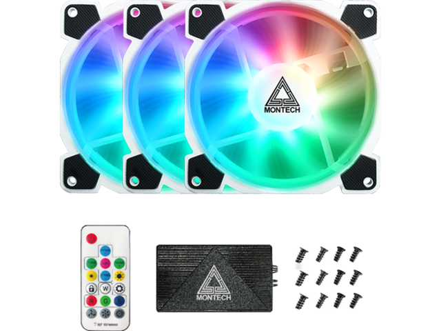 Вентилатори MONTECH Z3 PRO ARGB PWM 3in1