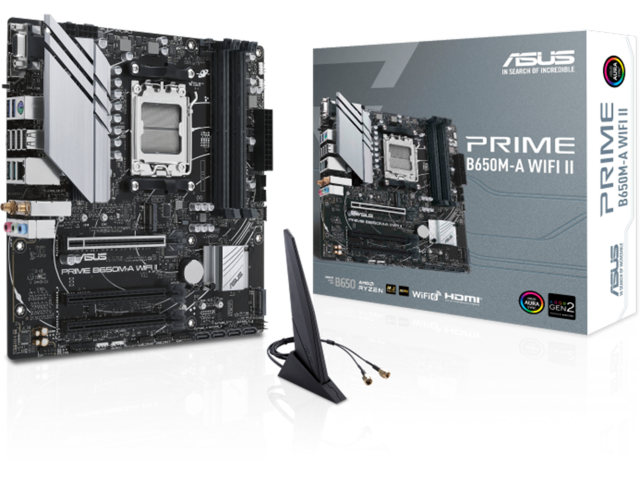 Дънни платки ASUS PRIME B650M-A WIFI II