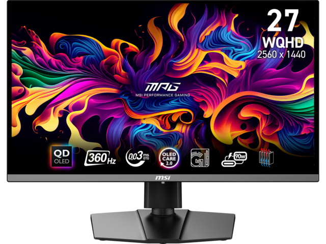 Монитори MSI MPG 271QRX QD-OLED