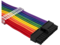 Кабели за компоненти 1stPlayer комплект удължителни кабели Custom Modding Cable Kit Rainbow