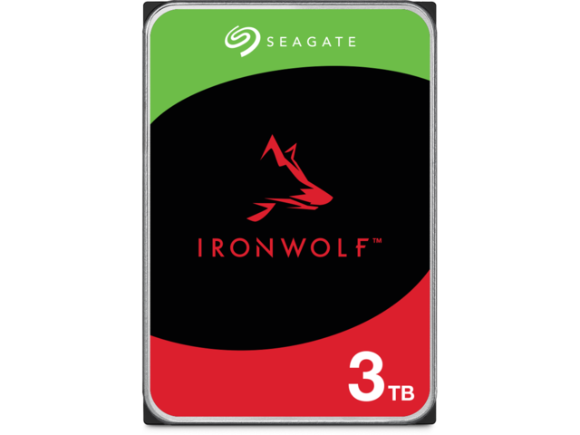 Твърди дискове 3TB 5400rpm Seagate IronWolf NAS