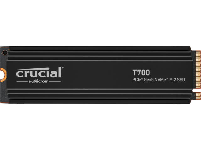SSD 2TB Crucial T700 SSD Gen5 NVMe M.2 with Heatsink