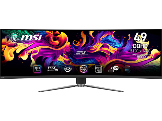 Монитори MSI MPG 491CQP QD-OLED