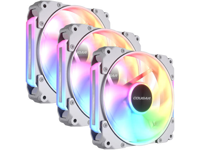 Вентилатори COUGAR Apolar 120 ARGB White 3 Fan Pack