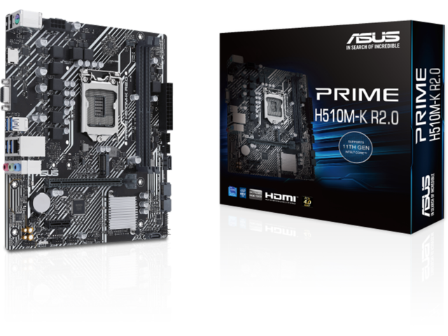 Дънни платки ASUS PRIME H510M-K R2.0