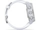Смарт часовници Garmin fēnix® 8 - 43 мм, Silver с Whitestone силиконова каишка