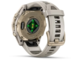 Смарт часовници Garmin fēnix® 8 - 43 мм, Sapphire - Soft Gold с Fog Gray/Dark Sandstone силиконова каишка