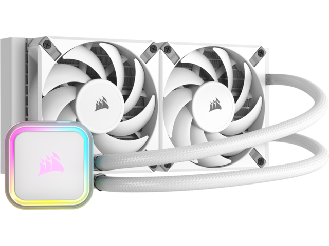 Охладители Corsair iCUE H100i RGB ELITE White