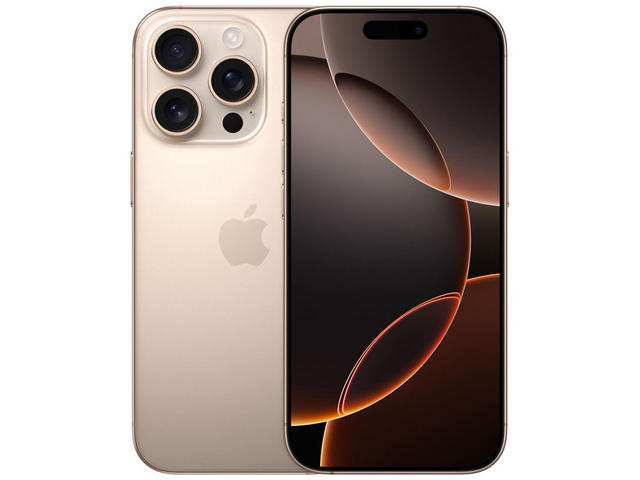 Смартфони Apple iPhone 16 Pro - 8GB RAM / 256GB, Desert Titanium