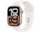 Смарт часовници Apple Watch S10 GPS 42mm Rose Gold Alu Case with Light Blush Sport Band - S/M