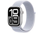 Смарт часовници Apple Watch S10 GPS 42mm Silver Alu Case with Blue Cloud Sport Loop