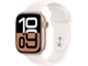 Смарт часовници Apple Watch S10 GPS 42mm Rose Gold Alu Case with Light Blush Sport Band - M/L