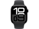 Смарт часовници Apple Watch S10 GPS + Cellular 42mm Jet Black Alu Case with Black Sport Band - M/L